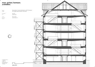 Coupe et plans