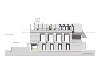 WOHNHAUS BADEN ANSICHT SÜD
