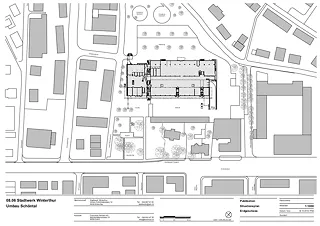 Situationsplan, Erdgeschoss
