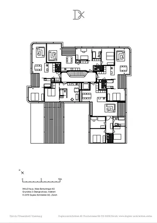 WALO Etage 3, meublé