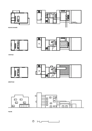 Centre ECAB Plans et façades