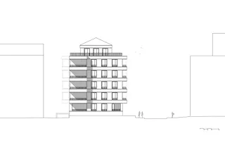 Façade sud-est