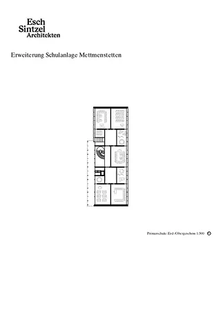 Erd- Obergeschoss Primarschule