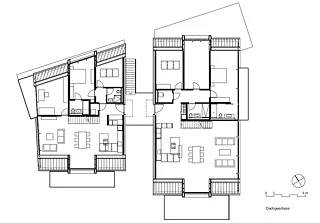 Plan de l'étage supérieur