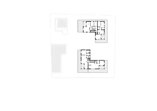 plan combles, maisons A+B