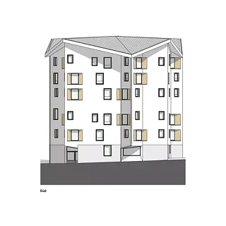 Façade sud