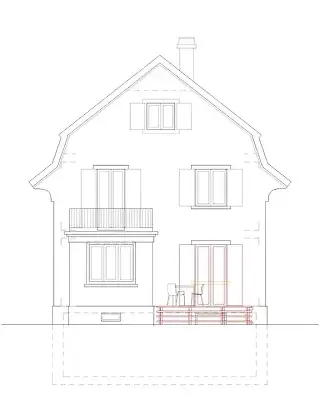 Façade sud