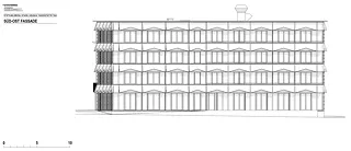 Façade sud-est