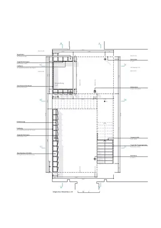 Erdgeschoss Holzeinbau 1:50