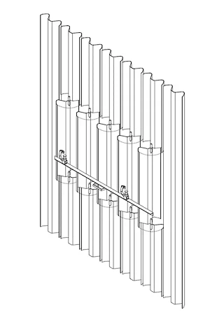 Lamellen – Westfenster
