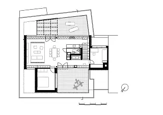 Plan étage acrotère