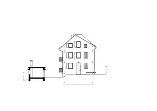 Façade nord-ouest