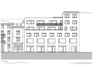 Ansicht Hallenstrasse