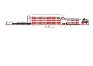 Façade nord-ouest