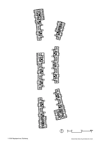 Grundriss Regelgeschoss