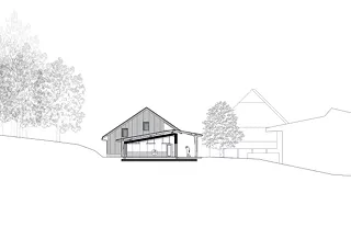 Querschnitt Erweiterungsbau