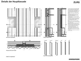Hauptfassade Detail
