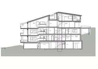 Coupe longitudinale 1