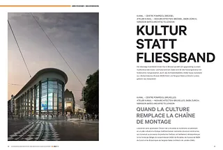 Article de Magazine de Documentation Suisse du Bâtiment    2020 – 3