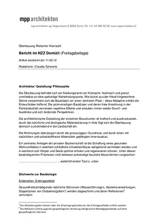 Presseinfos