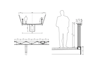 Détail parapet