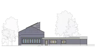 Façade nord