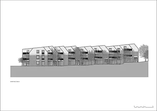 Maison A façade sud