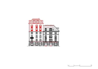 Façade sud-est