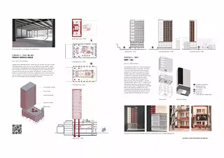 Keeping What's Good: Ein multiprogrammatisches Hochhaus – Projekte Gian Fenner / Eva Schneider und Nils Frey / Henning Weiss (3. JK, HS22)