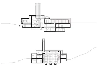 Coupe longitudinale et coupe transversale