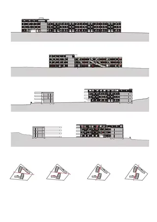 Vues de façades