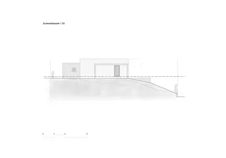 Südwestfassade 1:50