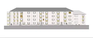 Westfassade 1:50