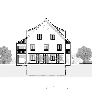 Façade sud-est