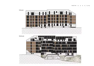 Ost- und Westfassade