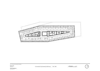 3. Obergeschoss 1:500