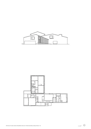 Plan étage et élévation