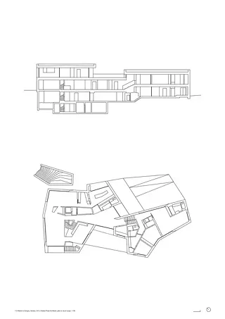 Grundriss und Schnitt