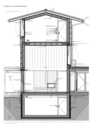 Coupe de construction