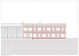 Façade nord-est