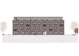 Ansicht West Haus A