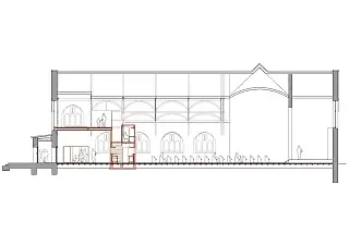 Längsschnitt mit Einbau