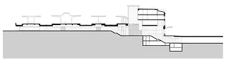 Gare de Cornavin - Coupe transversale