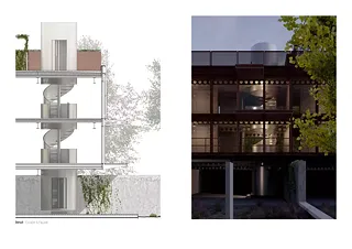 Coupe détaillé Brausiedlung