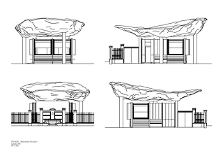 Ansichten Pavillon
