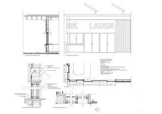 Details Neubau Kiosk