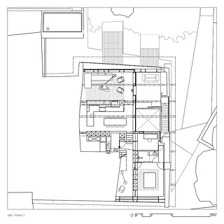 Grundriss Niveau 1