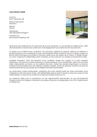Description du projet