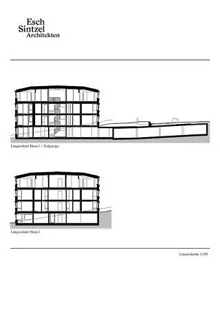 Längsschnitte M 1:250