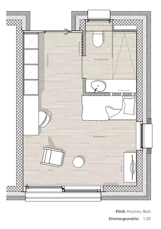 Grundriss Zimmer